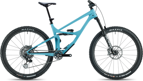 Alpine Blue // Drive-side profile of the complete bike // Featured, Light