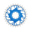 Burgtec 3mm Offset SRAM 8-Bolt ThickThin Chainring 30T Blue