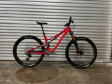 Demo Mayhem 130 Large 5 Star Transmission Matte Hot Tomato
