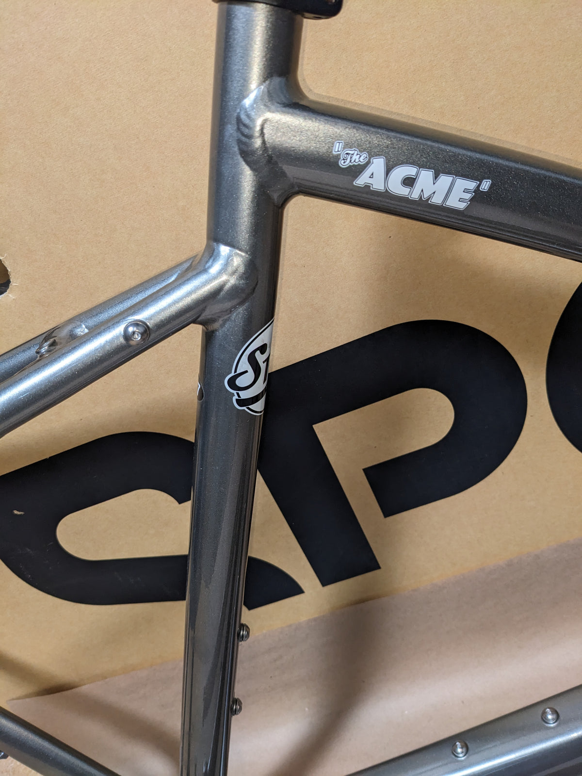 57 Acme Grey Frame and Fork