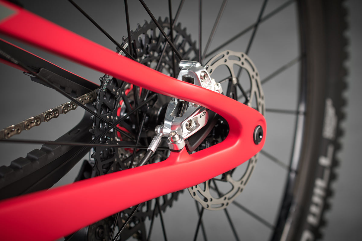 EVEN THE BRAKE MOUNTS ARE EFFICIENT
