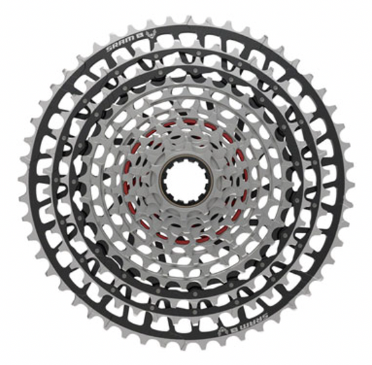 SRAM XX SL Eagle T-Type XS-1299 Cassette - 12-Speed, 10-52t, For XD Driver, Silver/Black