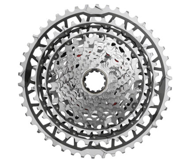 SRAM Force XPLR XG-1371 Cassette - 13-Speed, 10-46t, For XDR Driver, Silver, E1
