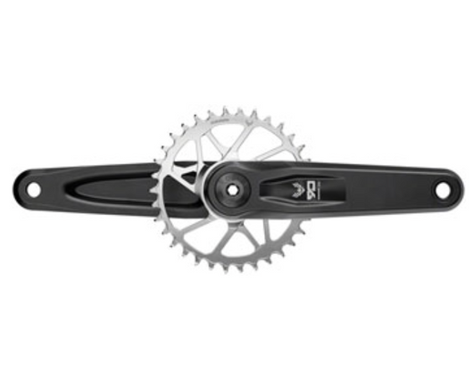 00.6118.700.003 SRAM Crankset Eagle 90 Q174 CL55 DUB MTB Wide 160mm Black 2-guards 32t Steel T-Type (BB and BB DUB spacers are not included)