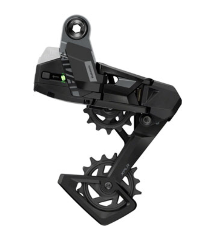 SRAM Rival XPLR AXS Rear Derailleur - For Rival XPLR 1x, 13-Speed, 46t Max, UDH Hangerless, (Battery Not Included), Black/Silver, E1