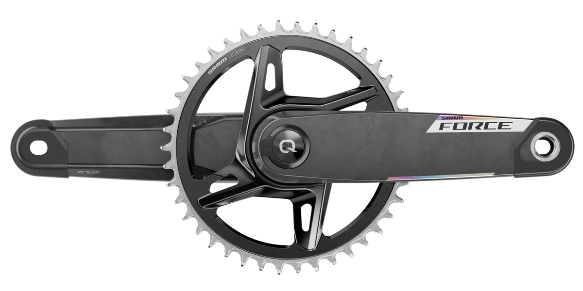 Crankset w/Power meter spindle FORCE AXS 1x XPLR DUB WIDE E1 175mm - Direct Mount 42T (BB not included)