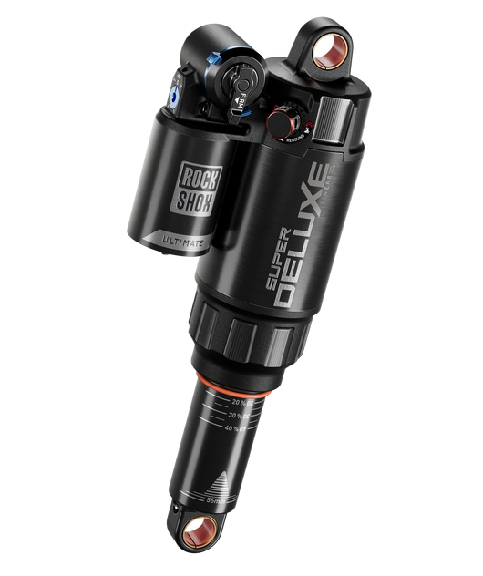 RockShox SUPER DELUXE ULTIMATE RC2T 230X60 - HYDRAULIC BOTTOM OUT - LINEAR XL AIRCAN - TOKEN LOC 2- REBOUND 25 - COMP 26 - LOCK 25 STANDARD STANDARD D1 - Mayhem 140