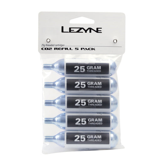 Lezyne 25g - 5 Pack CO2 Cartridges