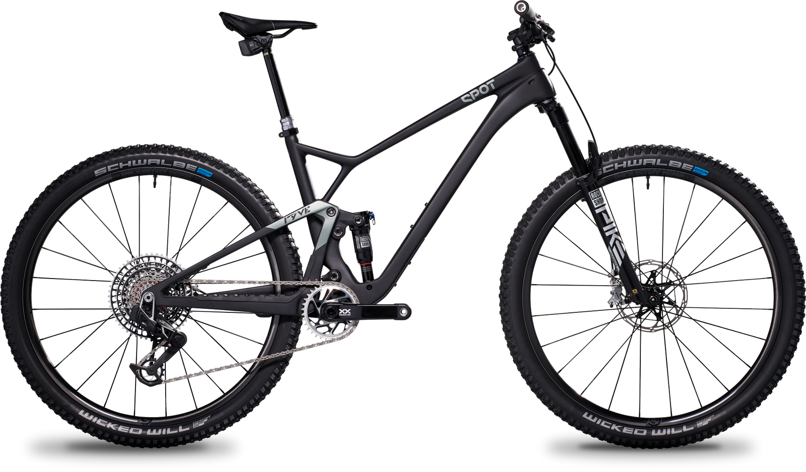 Matte online black mtb