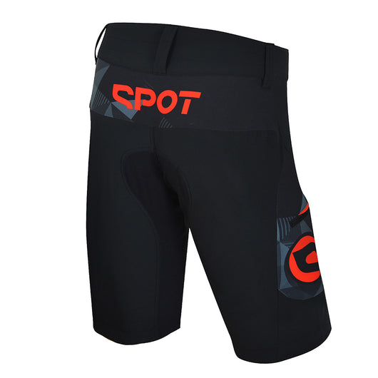 red cycling products mountainbike shorts herren schwarz X-small / Black with Hot Tomato Accents