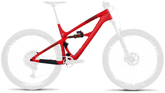 Mayhem Rear Triangle - Matte Hot Tomato